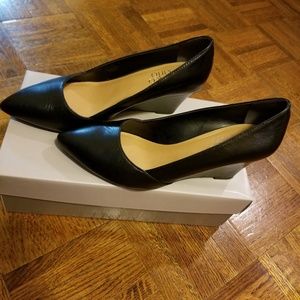 Franco Sarato Black Frankie Wedge 7W